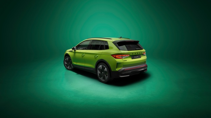 Skoda Elroq RS 2026. Desktop wallpaper