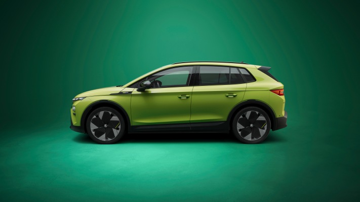 Skoda Elroq RS 2026. Desktop wallpaper