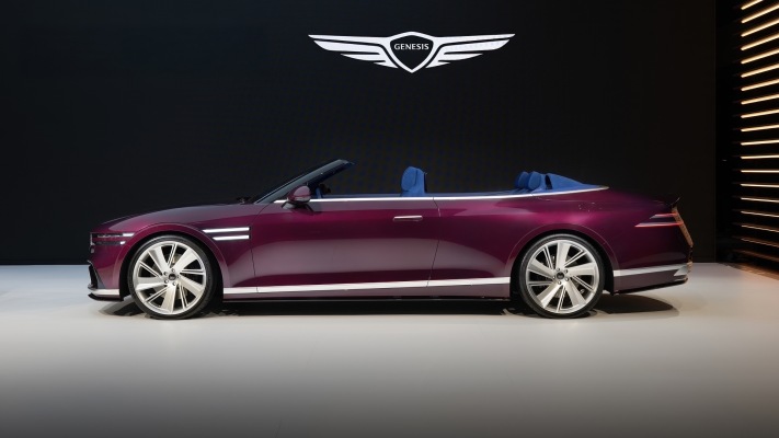 Genesis X Gran Convertible Concept 2025. Desktop wallpaper