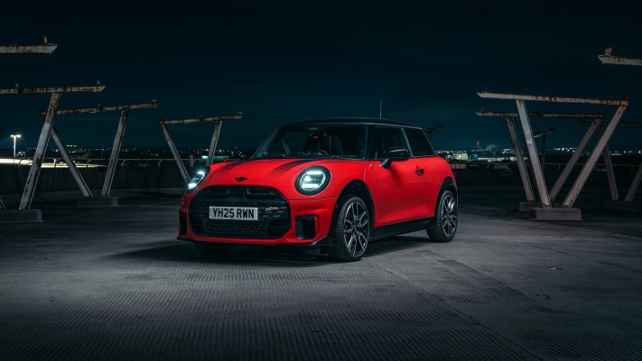 MINI John Cooper Works UK Version 2025. Desktop wallpaper