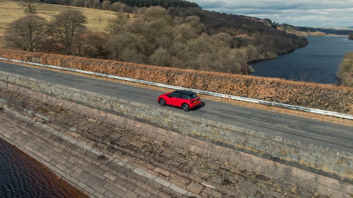 MINI John Cooper Works UK Version 2025. Desktop wallpaper