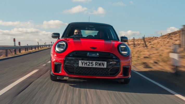 MINI John Cooper Works UK Version 2025. Desktop wallpaper