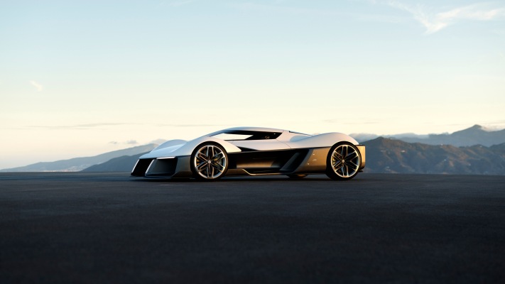 Chevrolet Corvette UK Design Studio Concept 2025. Desktop wallpaper