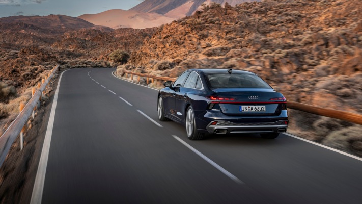 Audi A6 Sedan 2026. Desktop wallpaper