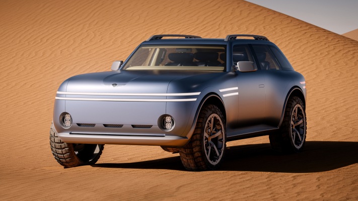 Genesis X Gran Equator Concept 2025. Desktop wallpaper