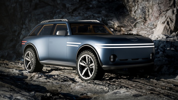 Genesis X Gran Equator Concept 2025. Desktop wallpaper