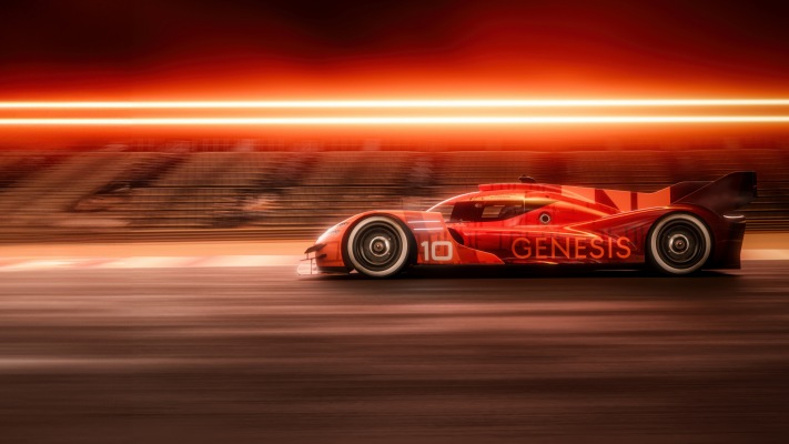 Genesis GMR-001 Hypercar 2025. Desktop wallpaper