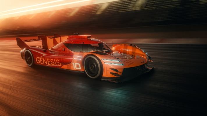 Genesis GMR-001 Hypercar 2025. Desktop wallpaper