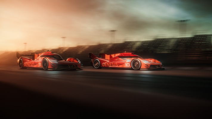 Genesis GMR-001 Hypercar 2025. Desktop wallpaper