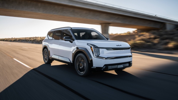 Kia EV9 Nightfall Edition 2026. Desktop wallpaper