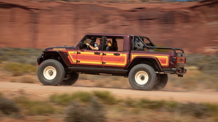 Jeep Gladiator High Top Honcho Concept 2025. Desktop wallpaper