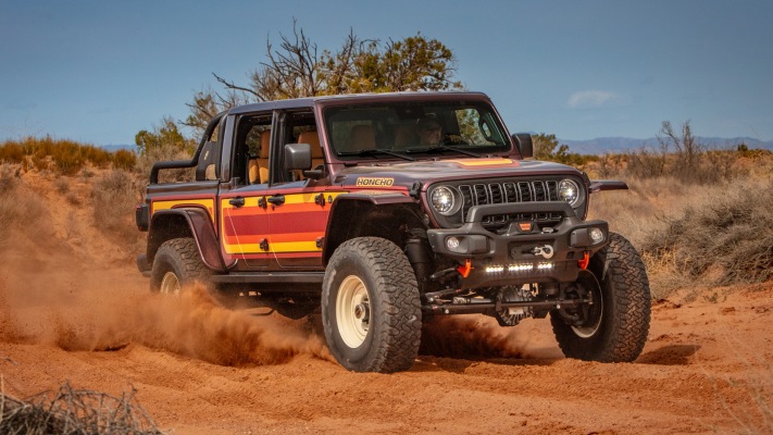 Jeep Gladiator High Top Honcho Concept 2025. Desktop wallpaper