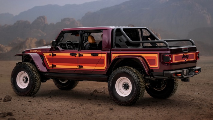 Jeep Gladiator High Top Honcho Concept 2025. Desktop wallpaper