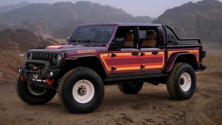 Jeep Gladiator High Top Honcho Concept 2025. Desktop wallpaper