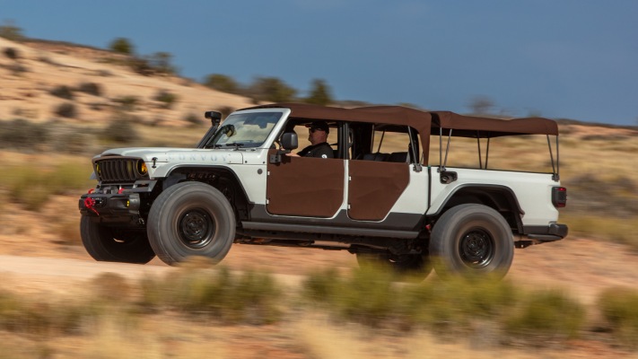 Jeep Convoy Concept 2025. Desktop wallpaper