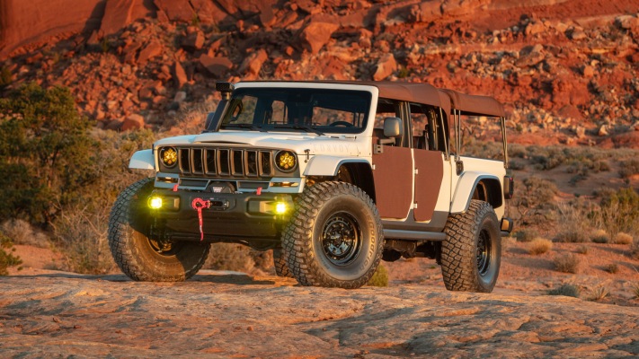 Jeep Convoy Concept 2025. Desktop wallpaper
