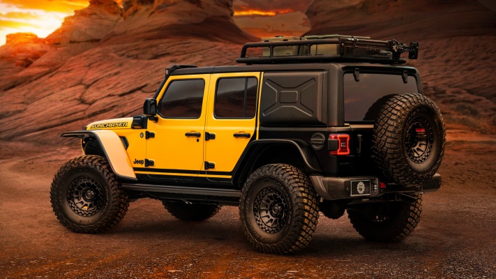 Jeep Wrangler 4xe Sunchaser Concept 2025. Desktop wallpaper