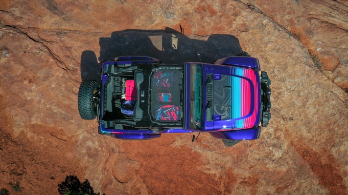 Jeep Rewind Concept 2025. Desktop wallpaper