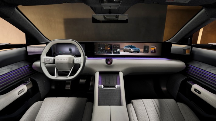 Audi E5 Sportback 2026. Desktop wallpaper