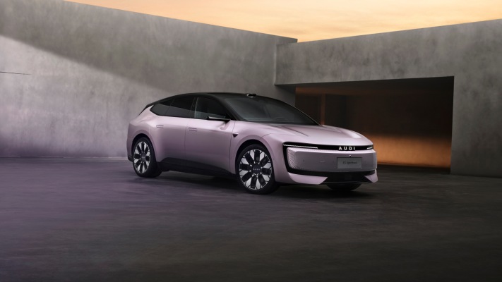 Audi E5 Sportback 2026. Desktop wallpaper