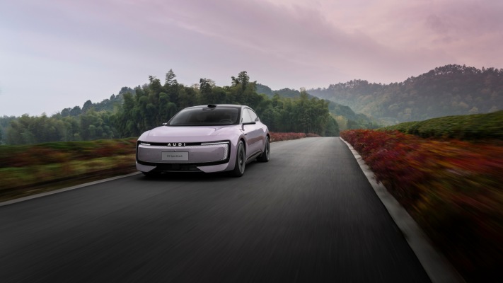 Audi E5 Sportback 2026. Desktop wallpaper