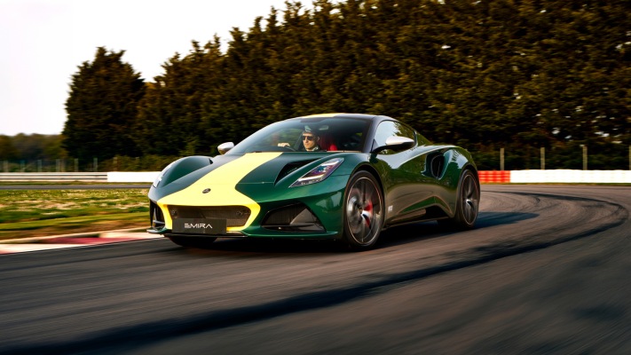 Lotus Emira Clark Edition 2025. Desktop wallpaper