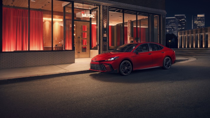 Toyota Camry Nightshade Edition 2025. Desktop wallpaper
