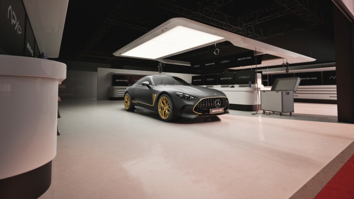 Mercedes-AMG GT APXGP Edition 2025. Desktop wallpaper