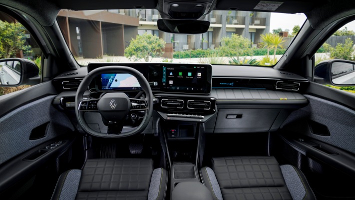 Renault 4 E-Tech Iconic 2026. Desktop wallpaper