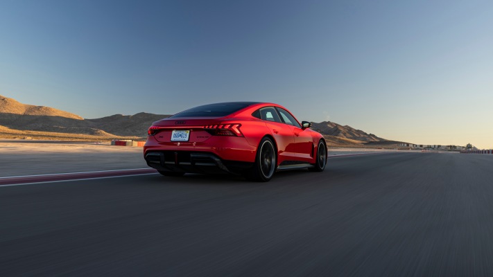 Audi RS e-tron GT Performance USA Version 2025. Desktop wallpaper