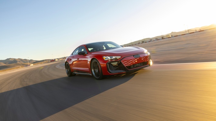 Audi RS e-tron GT Performance USA Version 2025. Desktop wallpaper