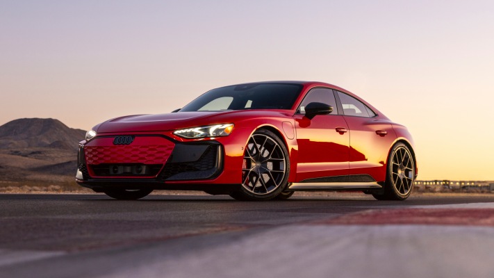 Audi RS e-tron GT Performance USA Version 2025. Desktop wallpaper