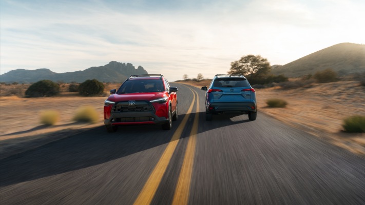 Toyota Corolla Cross XSE USA Version 2026. Desktop wallpaper