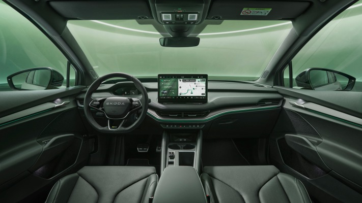 Skoda Enyaq Coupé RS 2026. Desktop wallpaper