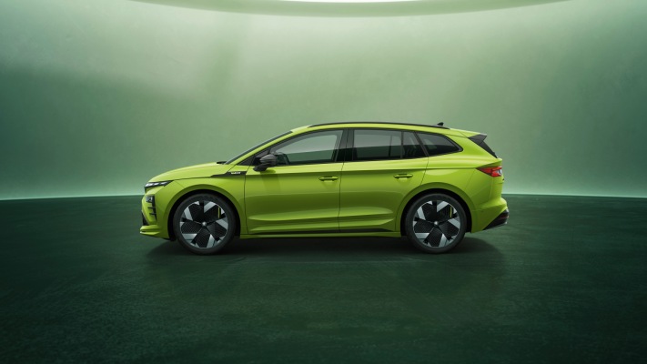 Skoda Enyaq RS 2026. Desktop wallpaper