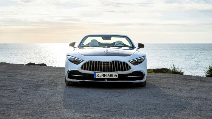 Mercedes-Maybach SL 680 Monogram 2025. Desktop wallpaper