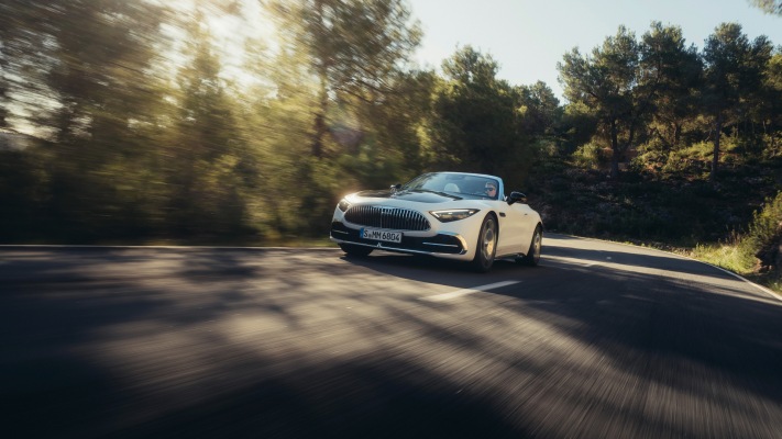 Mercedes-Maybach SL 680 Monogram 2025. Desktop wallpaper