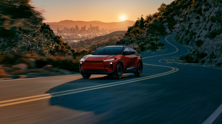 Toyota C-HR BEV USA Version 2026. Desktop wallpaper