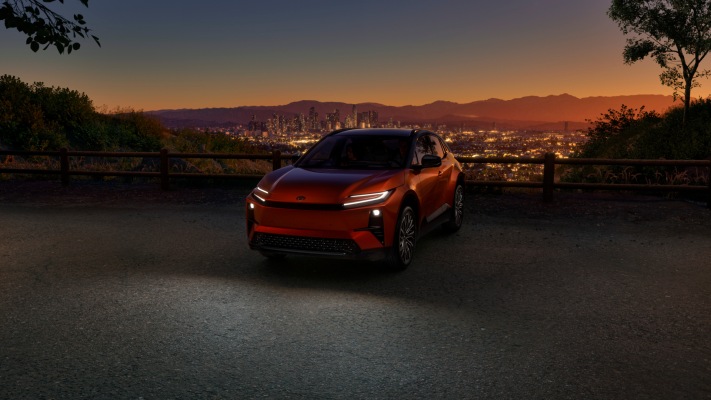 Toyota C-HR BEV USA Version 2026. Desktop wallpaper