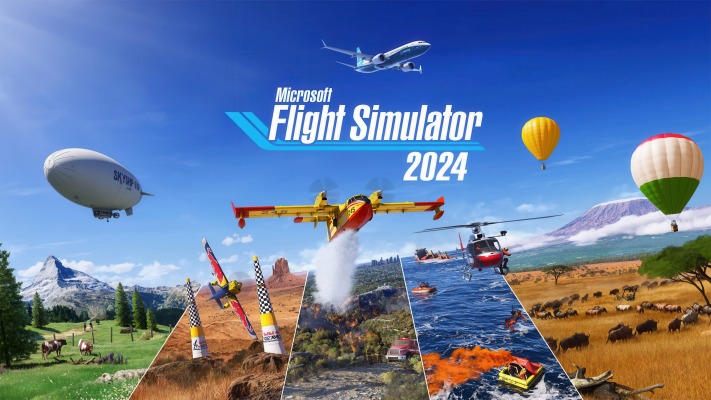 Microsoft Flight Simulator 2024. Desktop wallpaper