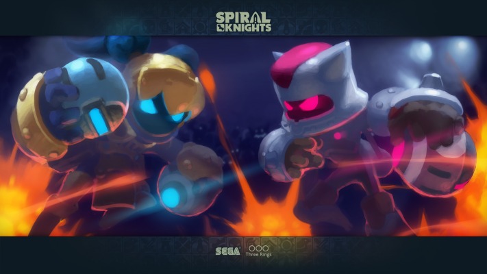 Spiral Knights. Desktop wallpaper