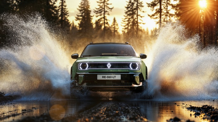 Renault 4 Savane 4x4 Concept 2025. Desktop wallpaper