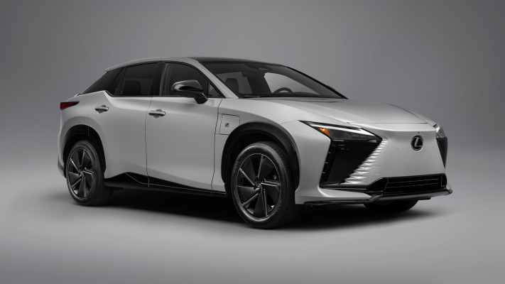 Lexus RZ 550e F Sport 2026. Desktop wallpaper