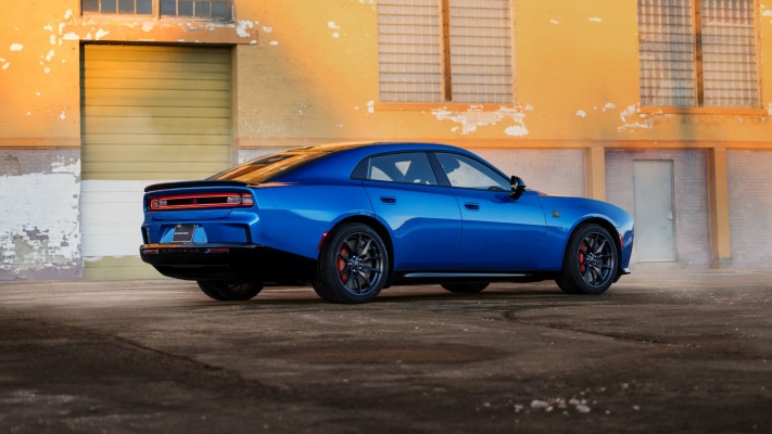 Dodge Charger Daytona Sedan 2026. Desktop wallpaper