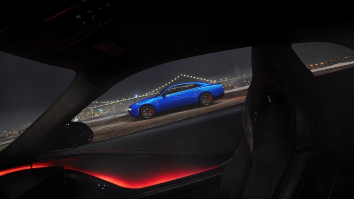 Dodge Charger Daytona Sedan 2026. Desktop wallpaper