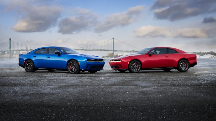 Dodge Charger Daytona Sedan 2026. Desktop wallpaper