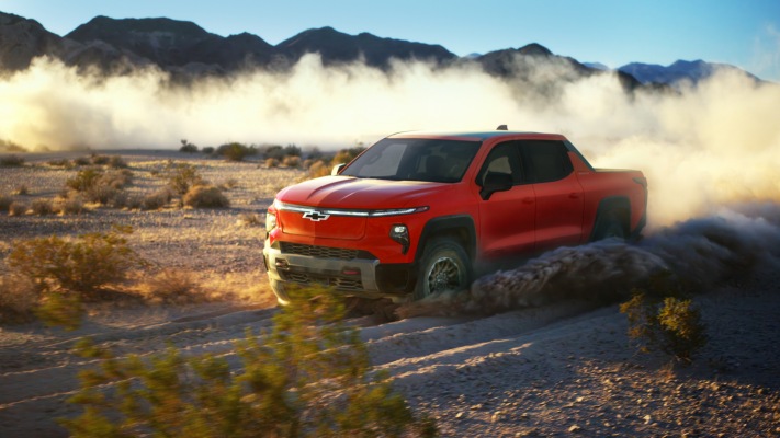 Chevrolet Silverado EV Trail Boss 2026. Desktop wallpaper
