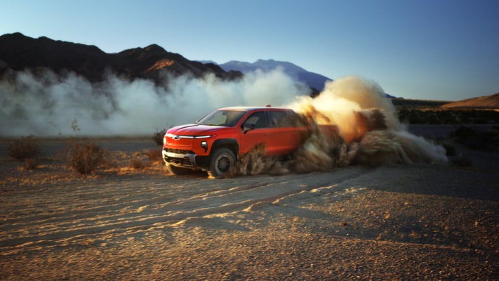 Chevrolet Silverado EV Trail Boss 2026. Desktop wallpaper
