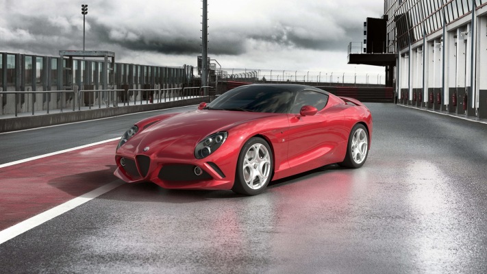 Alfa Romeo 8C Doppiacoda Zagato 2025. Desktop wallpaper