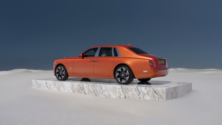 Rolls-Royce Phantom UK Version 2026. Desktop wallpaper